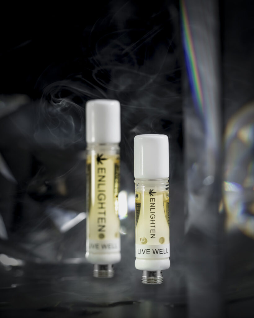 Enlighten Alaska Liquid Diamond cannabis vape cartridges 510 thread Anchorage dispensary